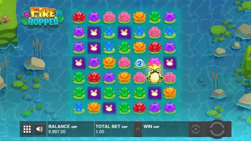 Механика Leaping Frog и фриспины в слоте Fire Hopper от Push Gaming