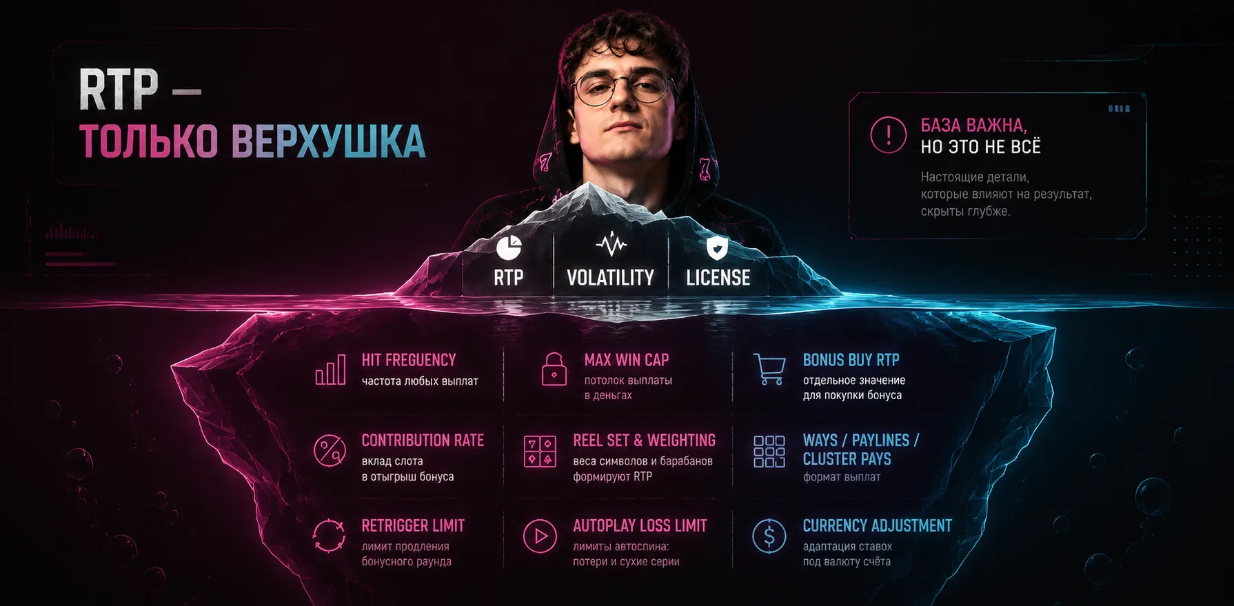 Характеристики слота RTP.