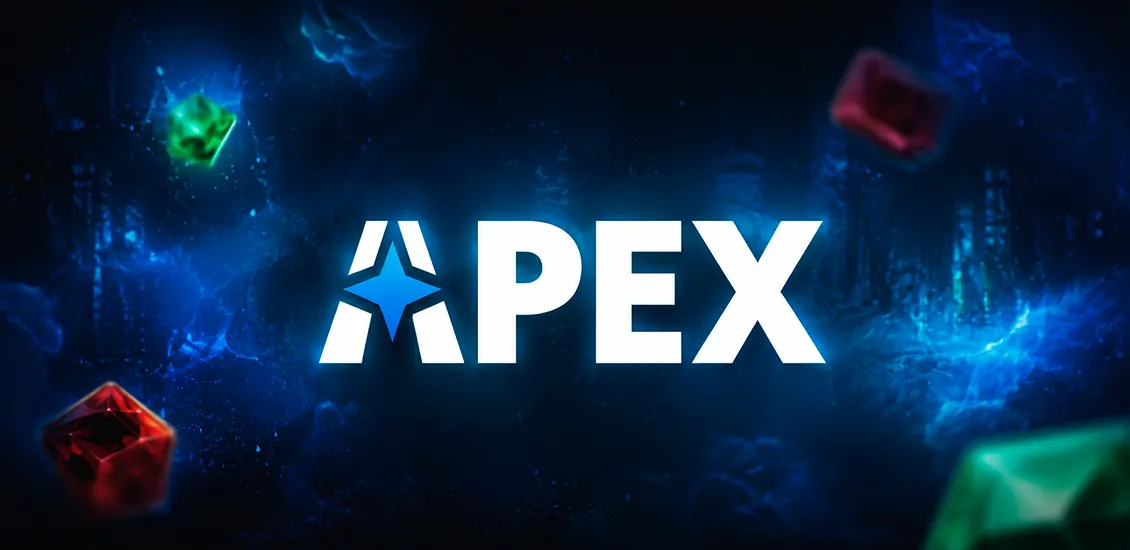Главная страница казино APEX с VIP-клубом.