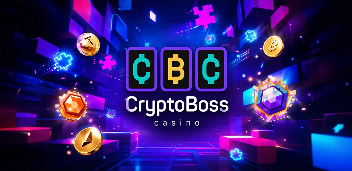 Баннер для статьи Обзор на казино Криптобосс (CRYPTOBOSS)