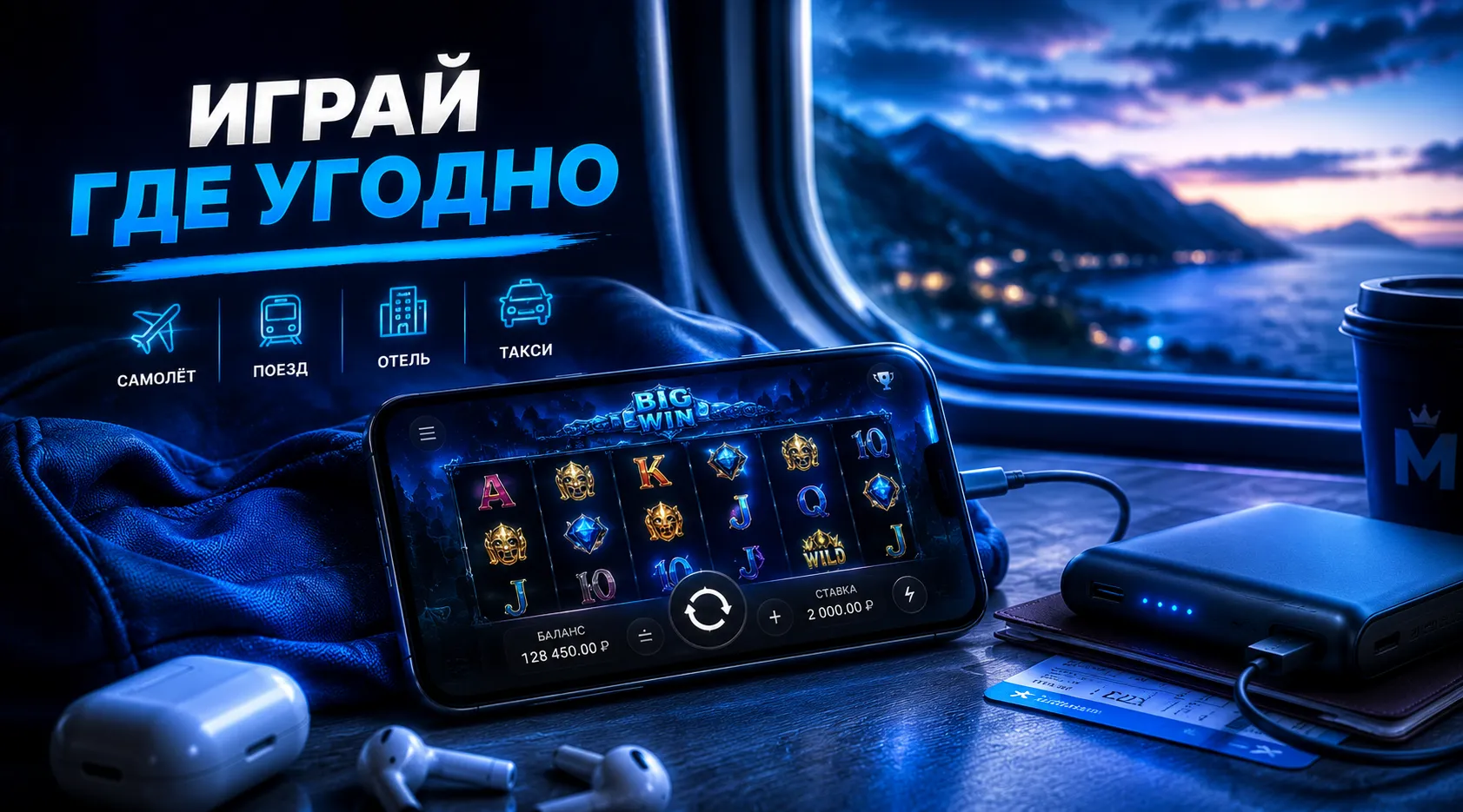 Сравнение игры в казино на телефоне и десктопе.
