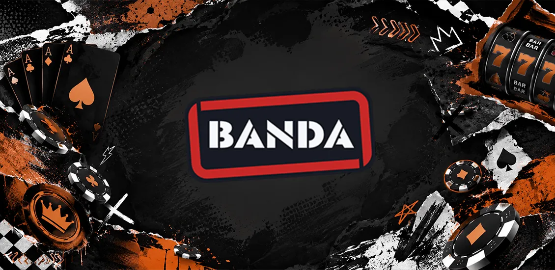 Баннер для статьи Казино Банда / BANDA: обзор площадки, где бонусы, турниры и слоты идут плотным составом