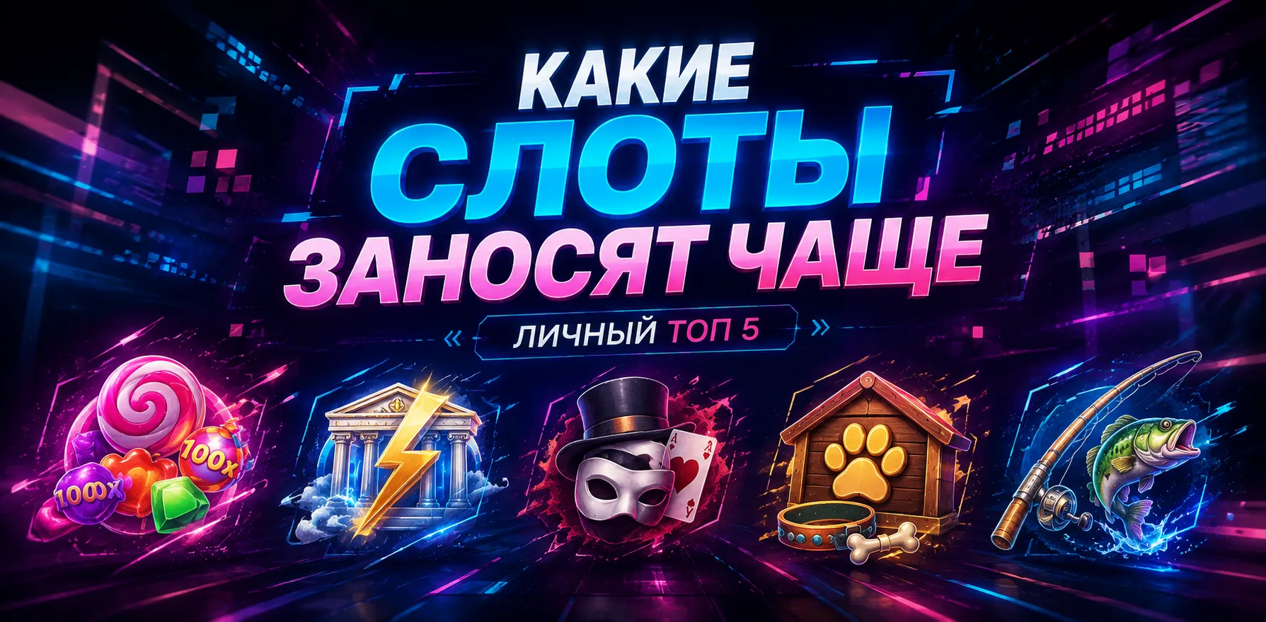Топ популярных слотов с потенциалом крупных выигрышей и множителей.