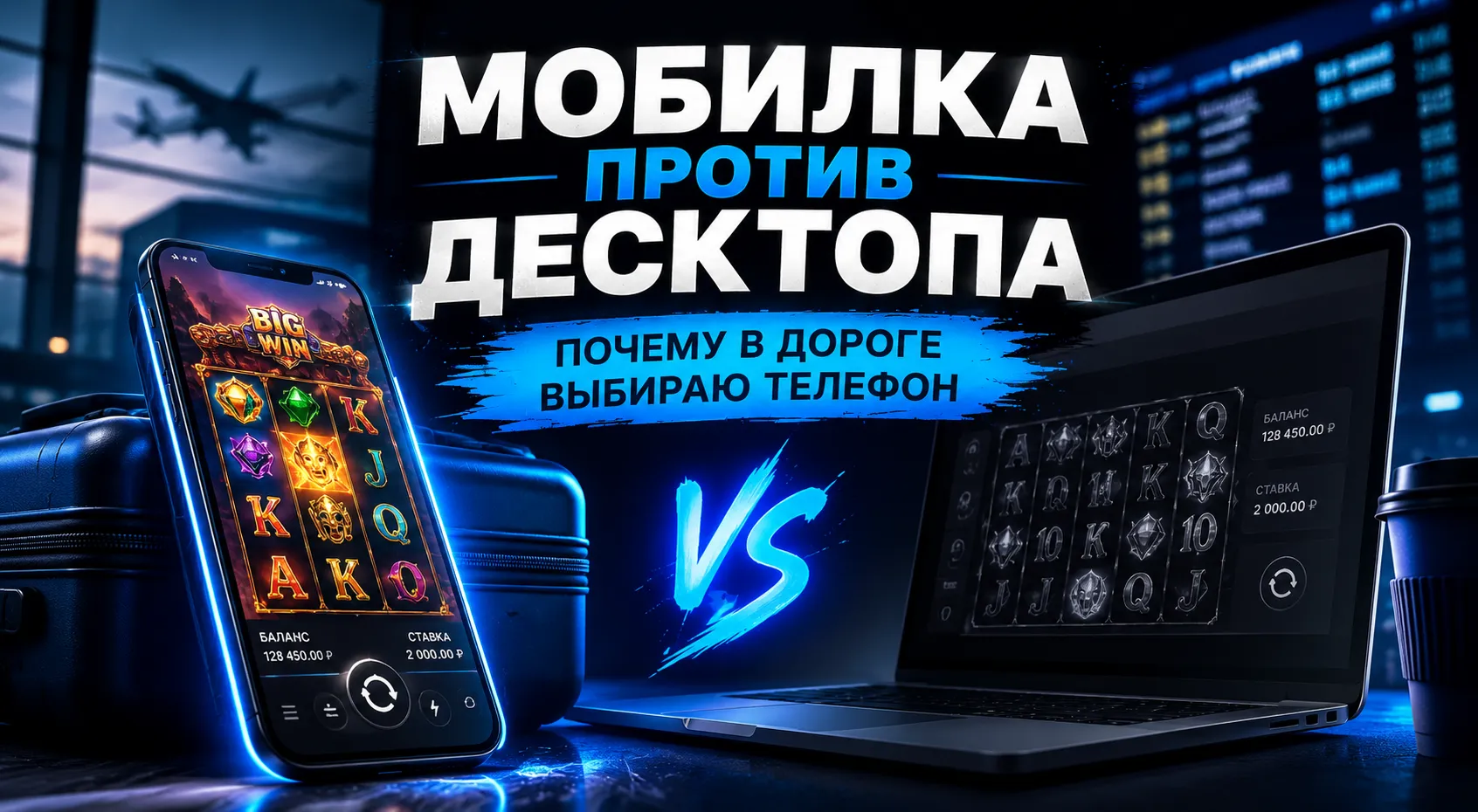 Мобильная игра в казино со смартфона во время путешествия.
