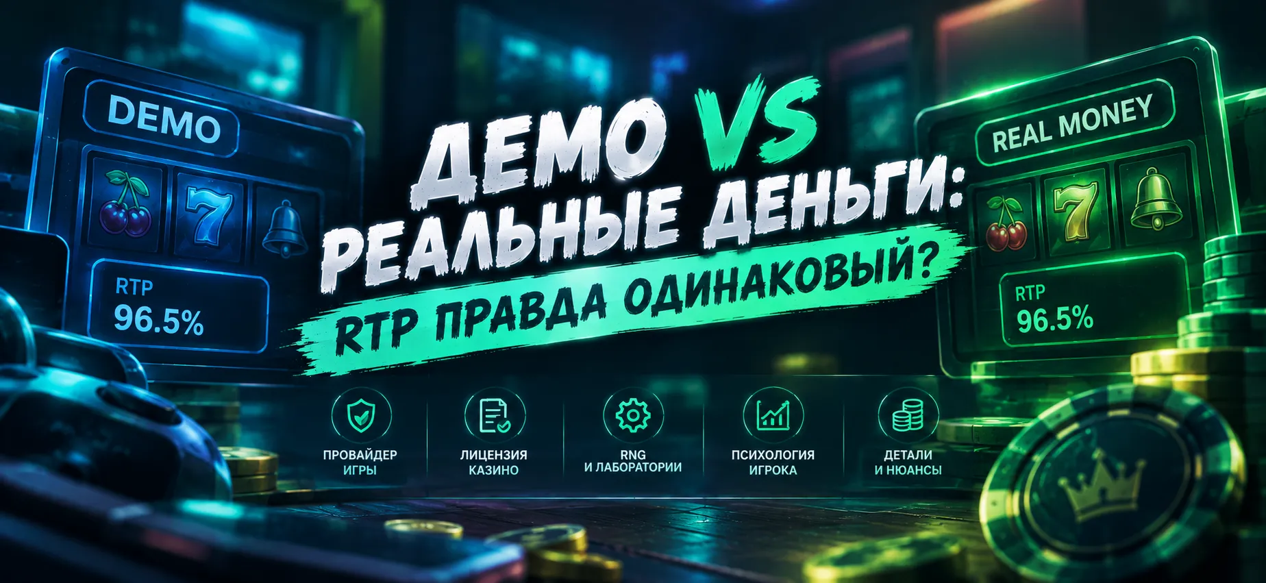 Почему демо-версия слота кажется щедрее