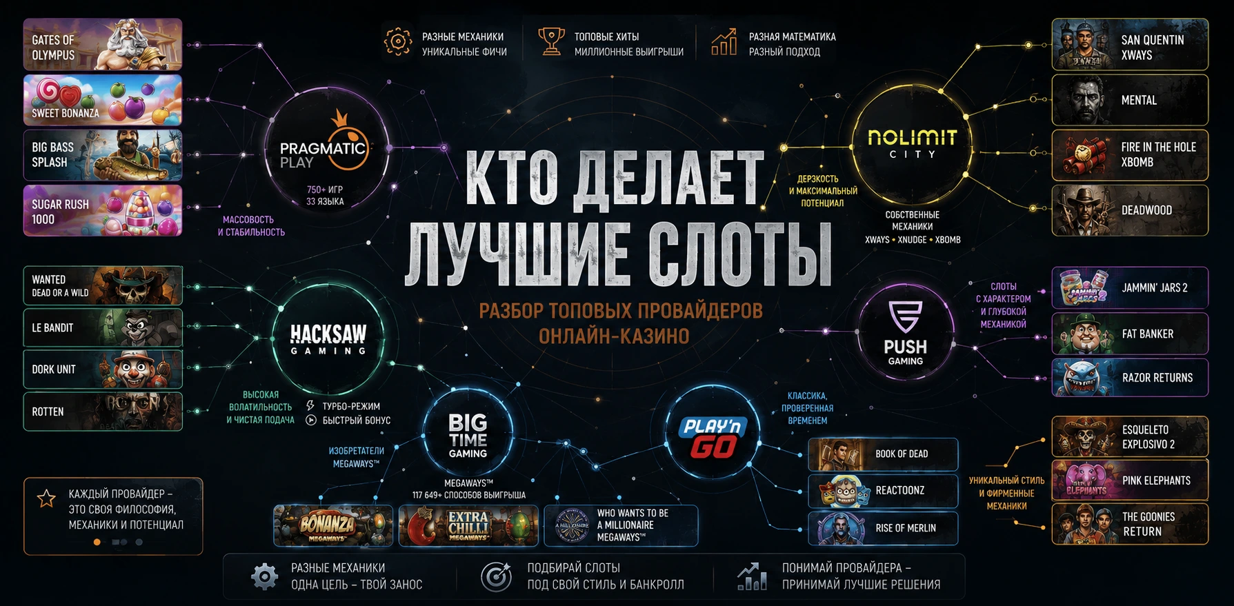 Какой провайдер казино лучше