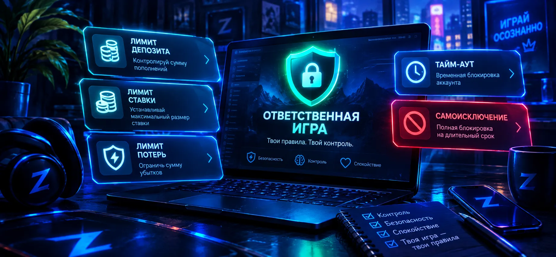 Инструменты самоконтроля и самоисключения в казино