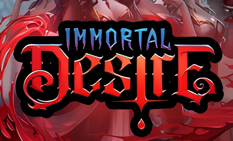 Слот Immortal Desire — вампирские персонажи на кровавых барабанах