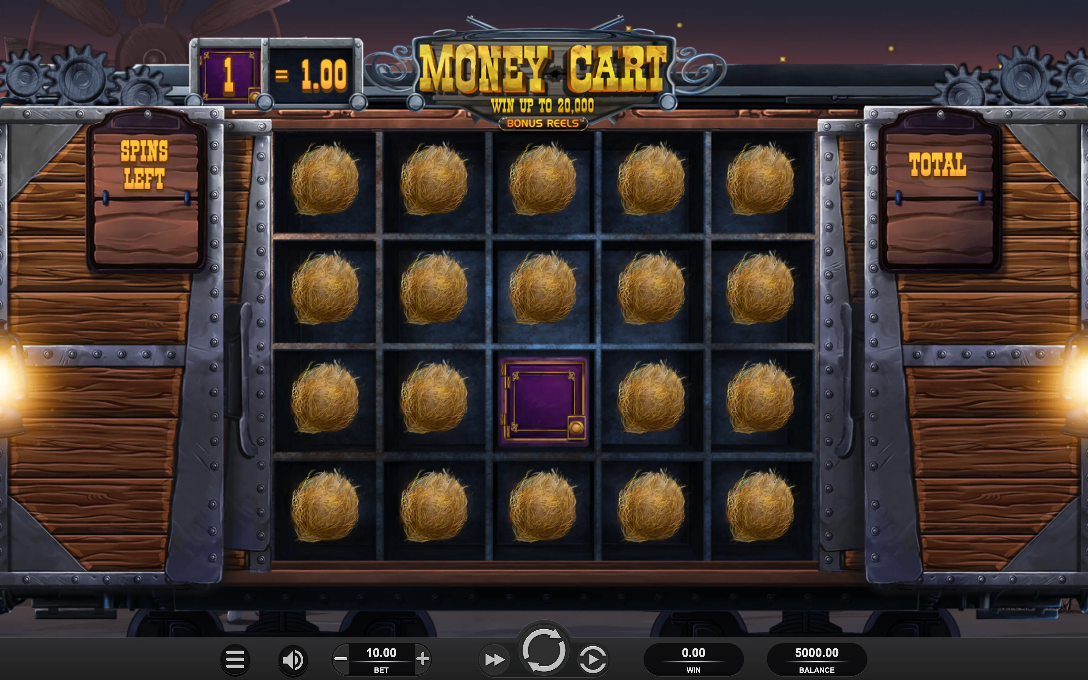Расширяющееся поле Money Cart 4 в ходе респинов