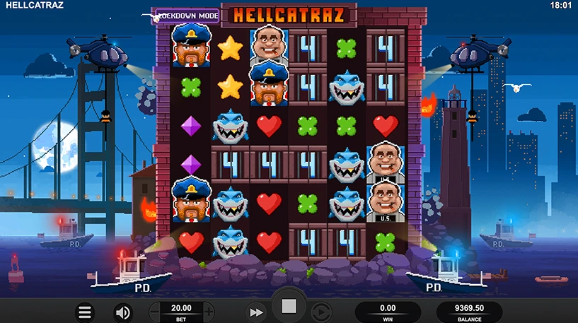 Hellcatraz от Relax Gaming.