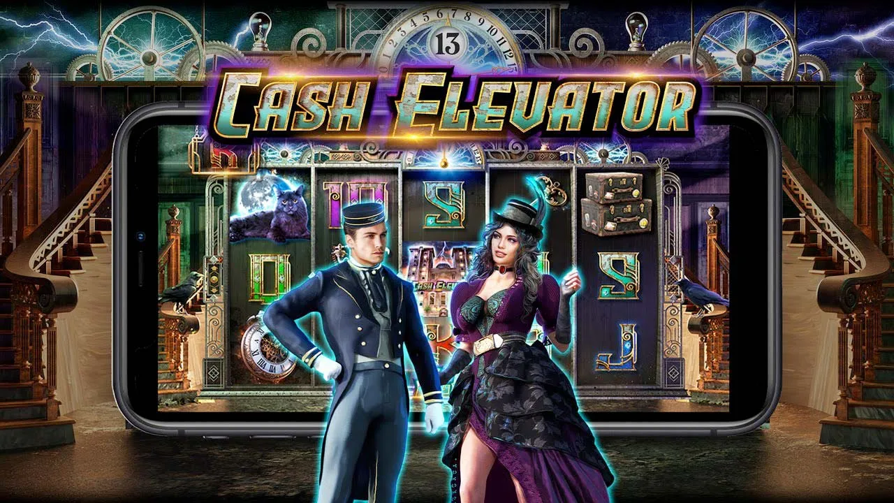Cash Elevator — стимпанк-слот Reel Kingdom с этажной прогрессией, 14 уровней и Hold & Win на 13-м этаже